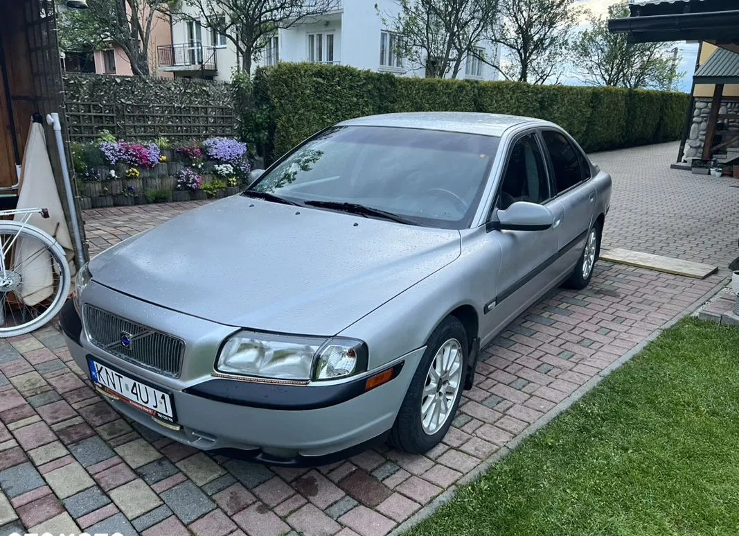 volvo s80 biała Volvo S80 cena 6500 przebieg: 313000, rok produkcji 2000 z Biała